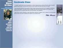 Tablet Screenshot of minsonartglass.com.au